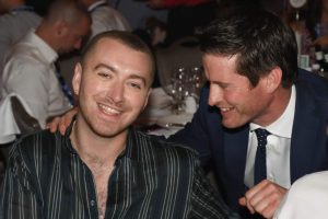 Paul Lytton with Sam Smith