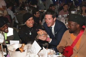 Paul Lytton with Black Eyed Peas